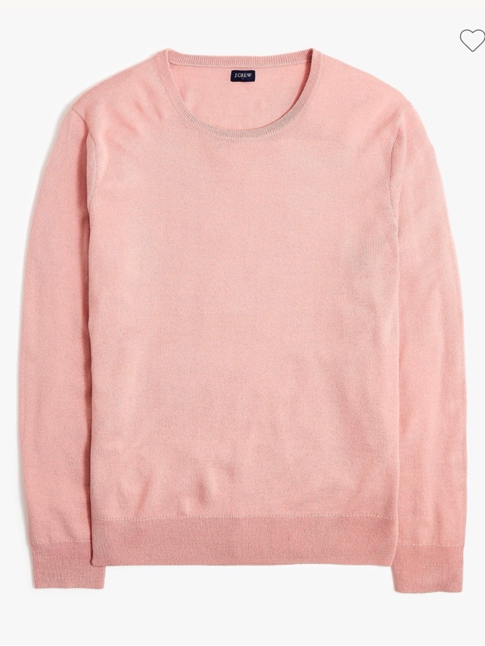 J. Crew Men’s Merino Wool Blend Crew Neck Sweater - Size Medium